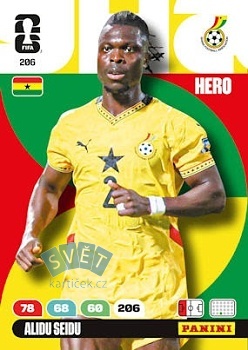 Alidu Seidu Ghana Panini FIFA World Cup 2026 Adrenalyn XL #206